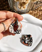 🐆 Charm Triángulo Animal Print Reversible 🐆 - Miniatura 2