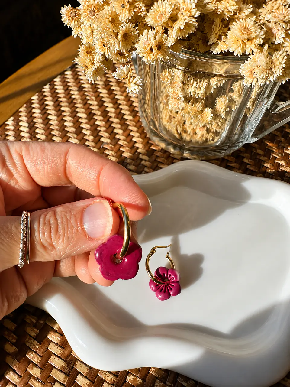 🌺 Mini Charm Flor Roja 🌺 2