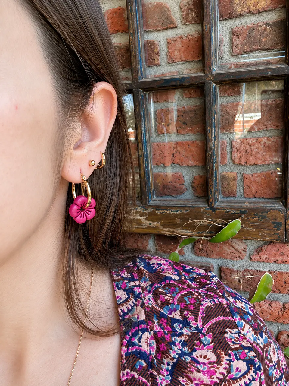 🌺 Mini Charm Flor Roja 🌺 4