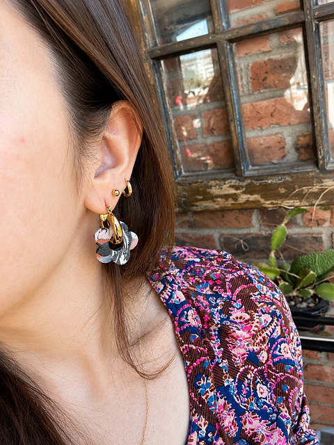 🐆 Charm Flor Animal Print Neutro 🐆 