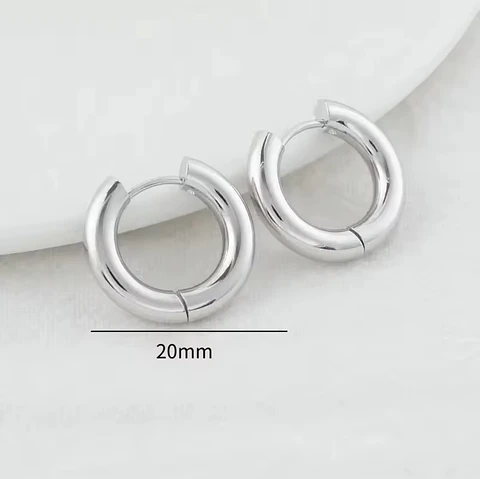 ✨ Argollas Base Intercambiables color plata