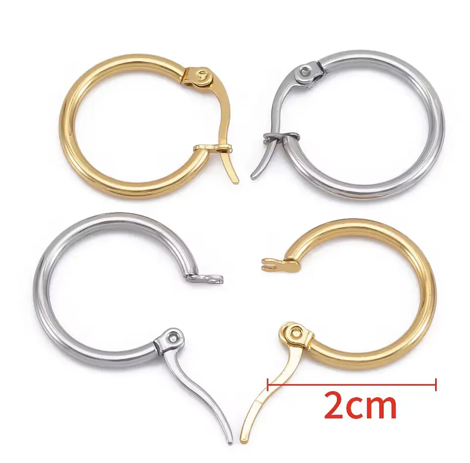 ✨ Argollas Base Intercambiables color plata 5