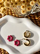 🌺 Mini Charm Flor Borgoña 🌺 - Miniatura 2