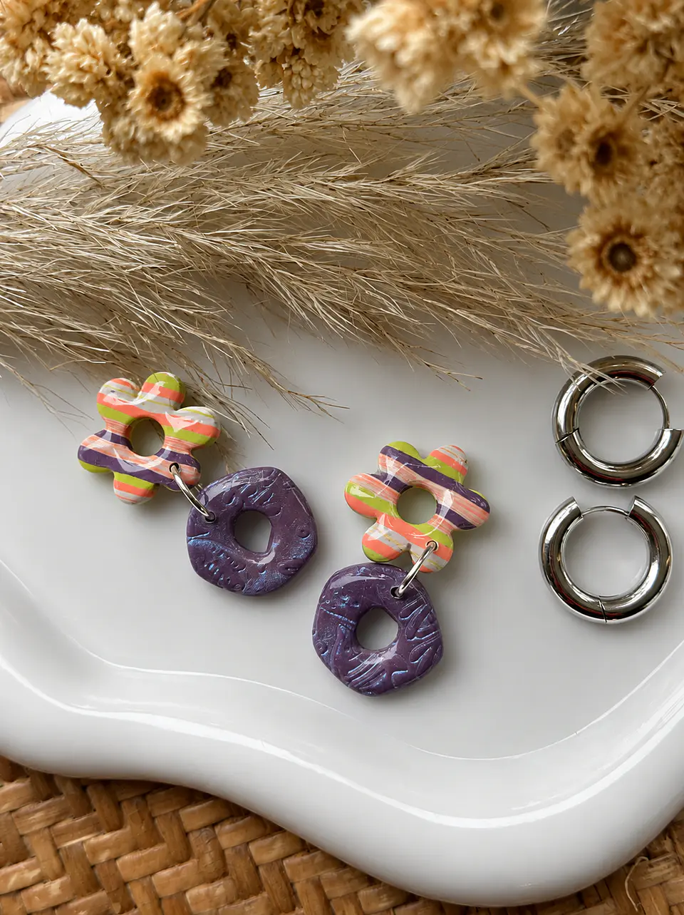 🌈 Charm Flor Pop doble 🌈 2