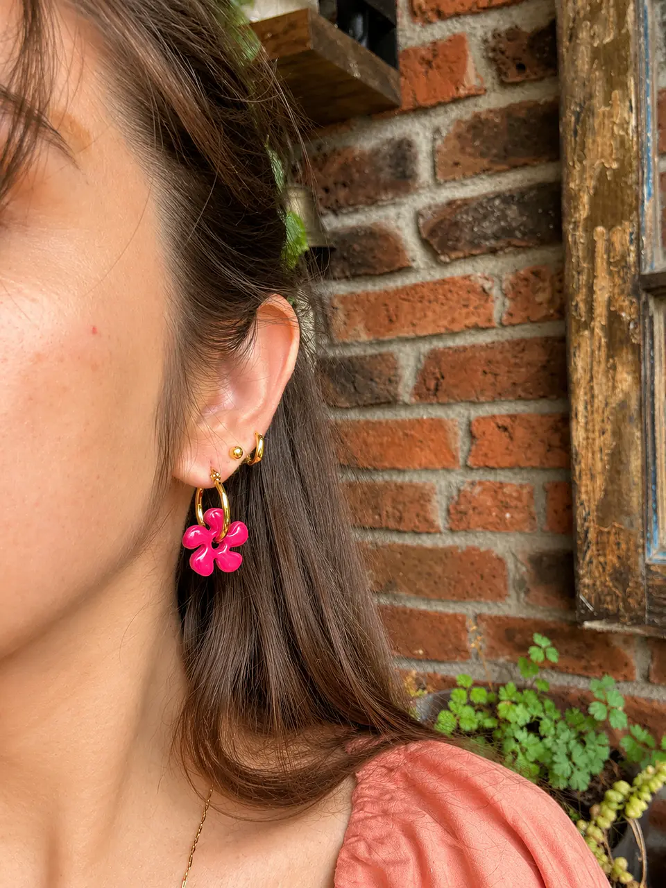 🌺 Charm Flor Fucsia 🌺 2