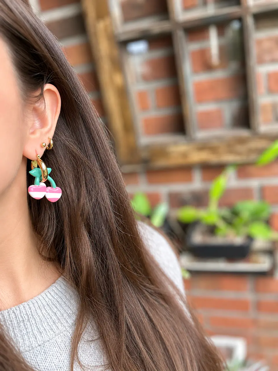 🍒 Charm Cerezas Rayadas 🍒 3