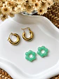 🌸 Charm Flor Verde Menta 🌸 - Miniatura 1
