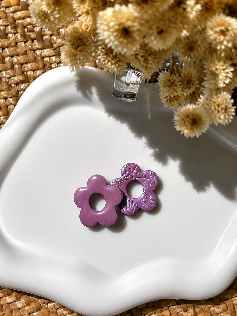 🌸 Charm Flor Lila Tornasol 🌸 3