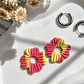 🌺 Charm Flor Degradé Fucsia y Amarillo 🌺 - Miniatura 1