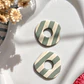 🟢 Charm Orgánico Rayas Verde Sage 🟢 - Miniatura 3