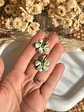 🌸 Charm Florcita Rayas Verde y Celeste 🌸  - Miniatura 3