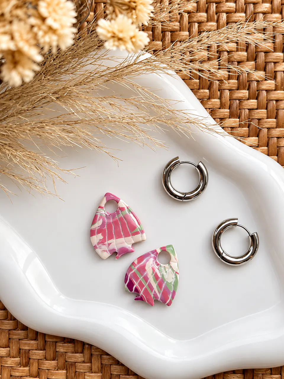 🩷 Charm Pez Rayas Rosadas 🩷 2