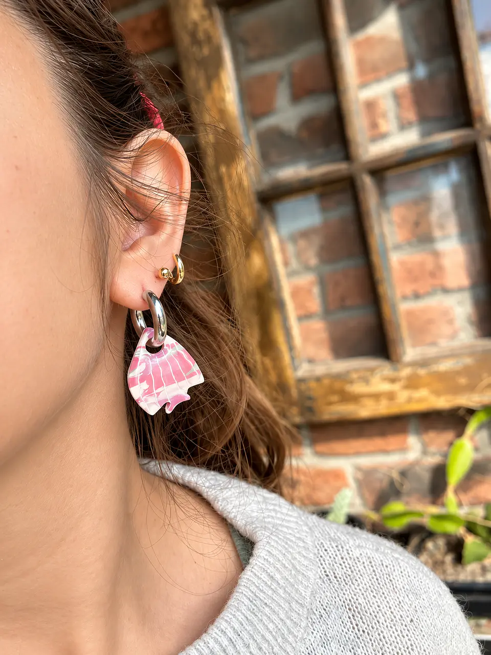 🩷 Charm Pez Rayas Rosadas 🩷 3