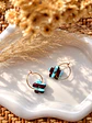 🩵 Charm Mini Flor Celeste y Borgoña 🩵  - Miniatura 2