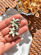 🟢 Charm Flor Verde Sage 🟢 - Miniatura 1