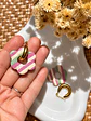 🩷 Charm Flor Rayas Pastel 🩷 - Miniatura 4
