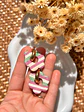 🩷 Charm Flor Rayas Pastel 🩷 - Miniatura 1