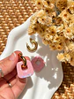 🩷 Charm Cuadrado Glitter Rosado 🩷 - Miniatura 3