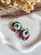 🩷 Set Frutos Rojos y Menta 🩷 Incluye Argollas - Miniatura 2