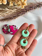 🩷 Set Frutos Rojos y Menta 🩷 Incluye Argollas - Miniatura 4