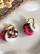 🩷 Pack de Charms Frutos Rojos y Menta 🩷 Incluye Argollas - Miniatura 1