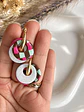 🩷 Pack de Charms Frutos Rojos y Menta 🩷 Incluye Argollas - Miniatura 2