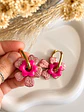 🩷 Set Flor Destello 🩷 Incluye Argollas - Miniatura 1