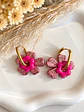 🩷 Set Flor Destello 🩷 Incluye Argollas - Miniatura 6