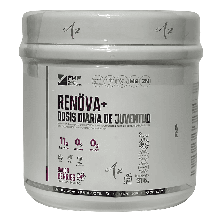Renova+ Original_ Biopeptidos De Colágeno + Resveratrol + Regalo 5