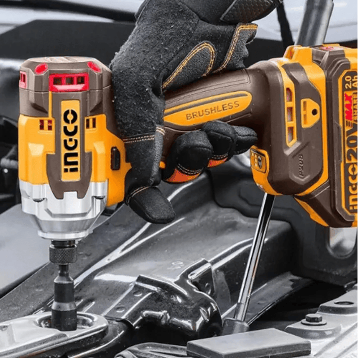 ATORNILLADOR IMPACTO BL INGCO +2 BAT 2AH Y CARG 1/4