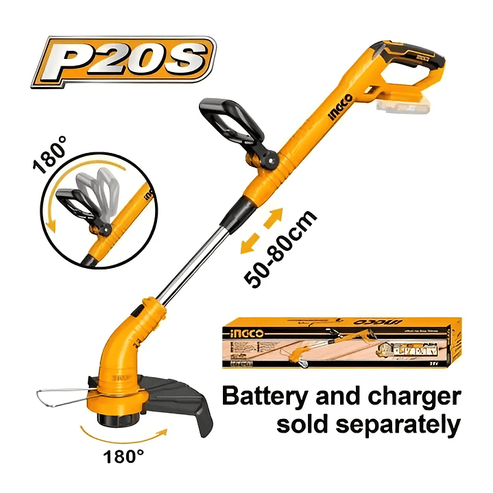 ORILLADORA INGCO INALAMBRICA 20V_CGTLI20018 3