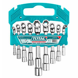 Kit Juego De Dados En Forma De L 9 Piezas Total Tlaswt0901