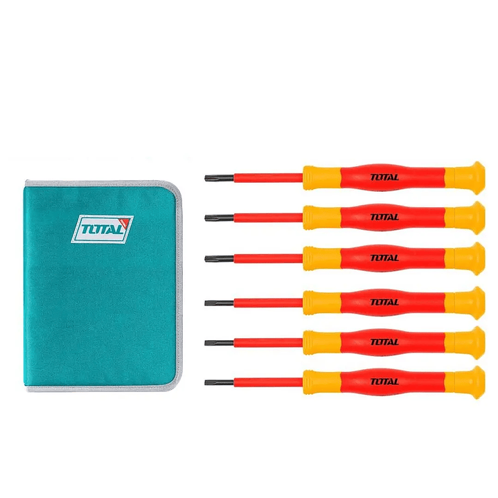 Kit Juego Destornilladores De Precision Aislados 6 Piezas Total 1