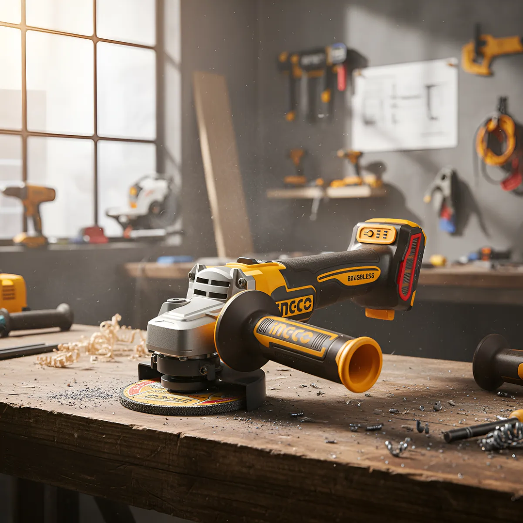 ESMERIL BL INGCO INALAMBRICO INDUSTRIAL 4 1/2