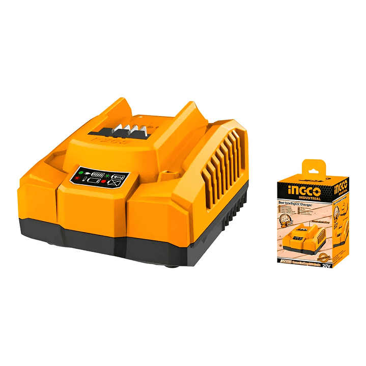 CARGADOR DE BATERIA INGCO RAPIDO 4AH INDUSTRIAL P20S 20V_FCLI20411-7 1