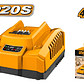 CARGADOR DE BATERIA INGCO RAPIDO 4AH INDUSTRIAL P20S 20V_FCLI20411-7 - Miniatura 2