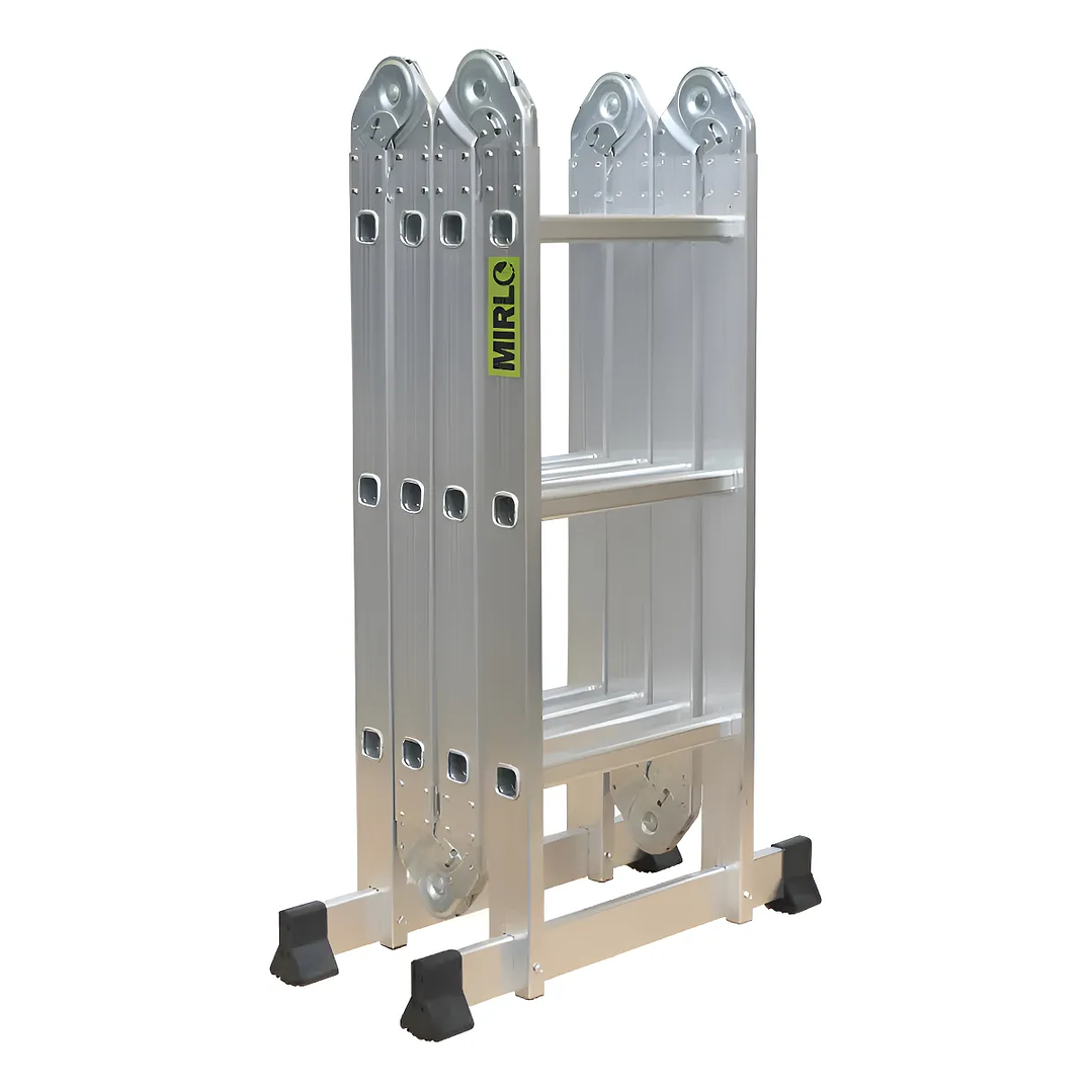 ESCALERA MULTIPROPOSITO MIRLO ALUMINIO 150KG 4X3 12 PELDAÑOS_JZ906-3F 4