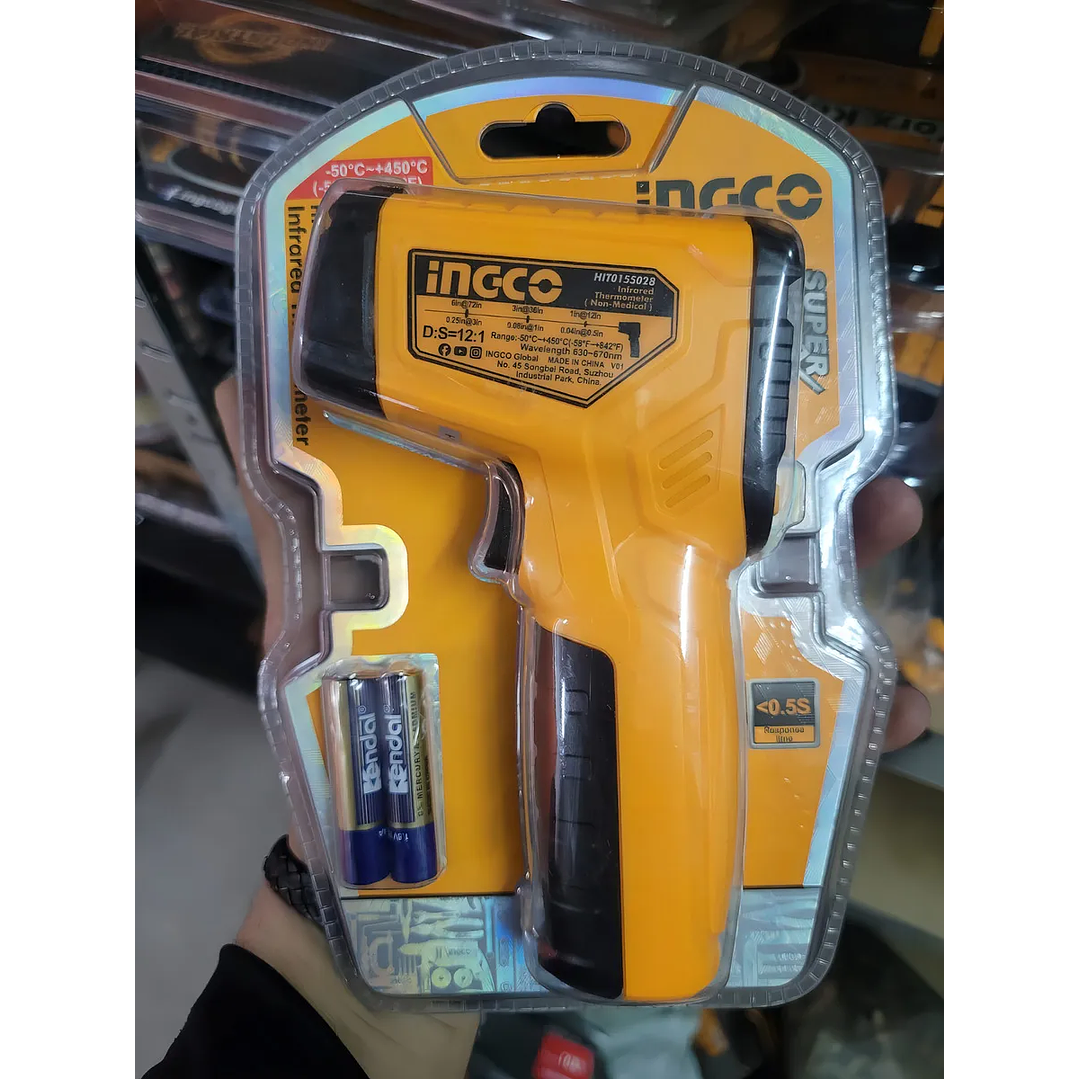 TERMOMETRO INGCO INFRARROJO -50 A +450°C_HIT0155028 5