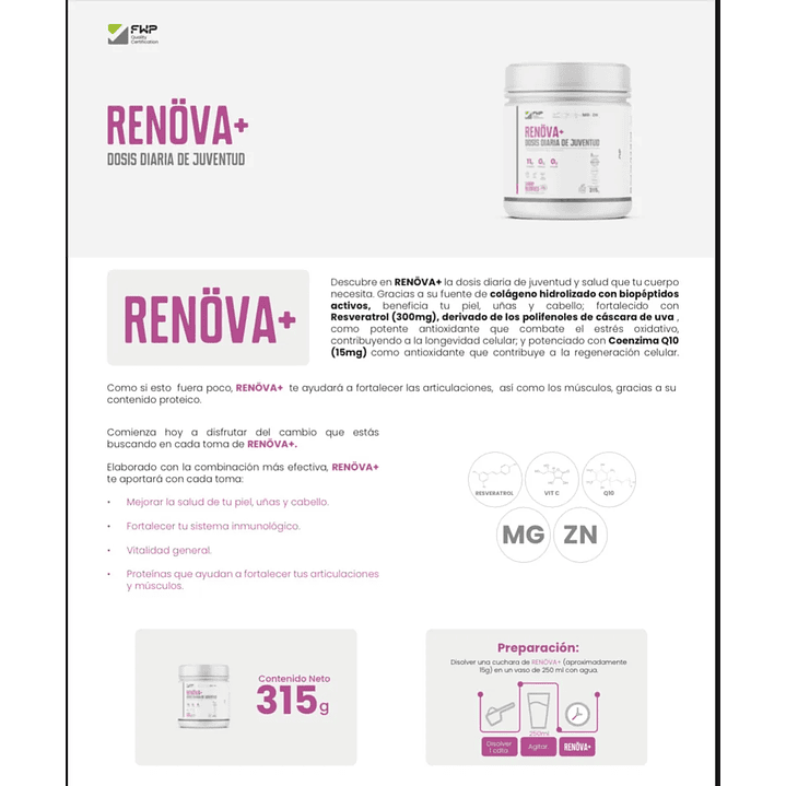 Renova+ Original_peptidos De Colageno + Resveratrol 4