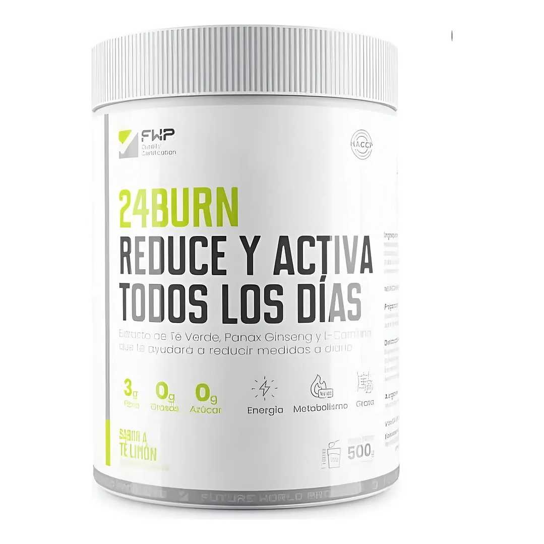24 Burn Fwp Energizante y reductor de tallas 500gr Original 1
