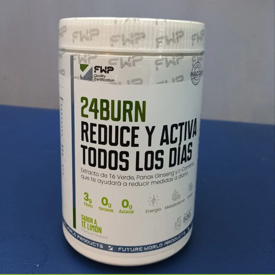24 Burn Fwp Energizante y reductor de tallas 500gr Original 2