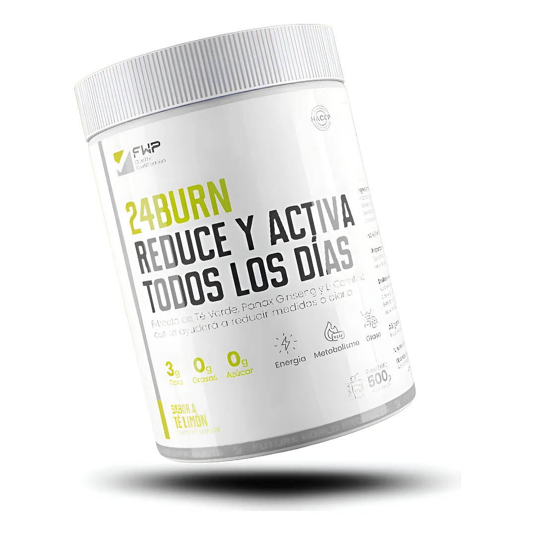24 Burn Fwp Energizante y reductor de tallas 500gr Original 7