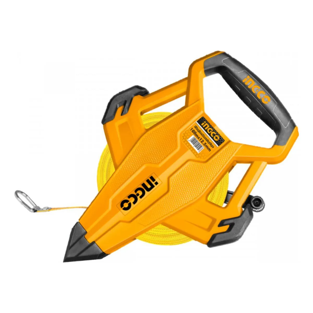 CINTA METRICA INGCO INDUSTRIAL FV CON MANGO 12,5X100M_HFMT83100 1