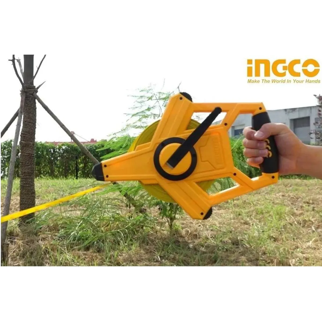 CINTA METRICA INGCO INDUSTRIAL FV CON MANGO 12,5X100M_HFMT83100 5