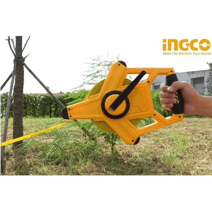 CINTA METRICA INGCO INDUSTRIAL FV CON MANGO 12,5X100M_HFMT83100 5