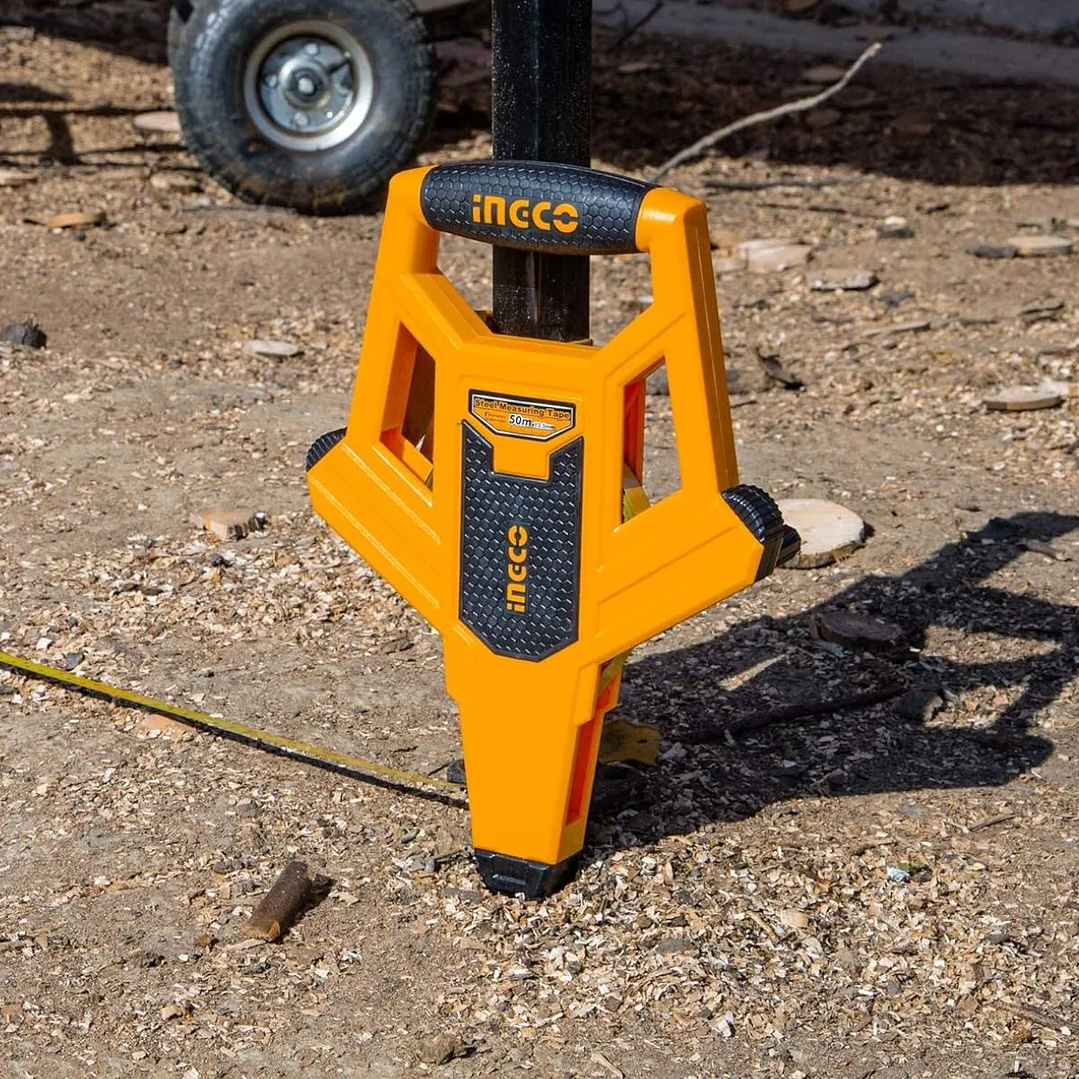 CINTA METRICA INGCO INDUSTRIAL FV CON MANGO 12,5X100M_HFMT83100 6