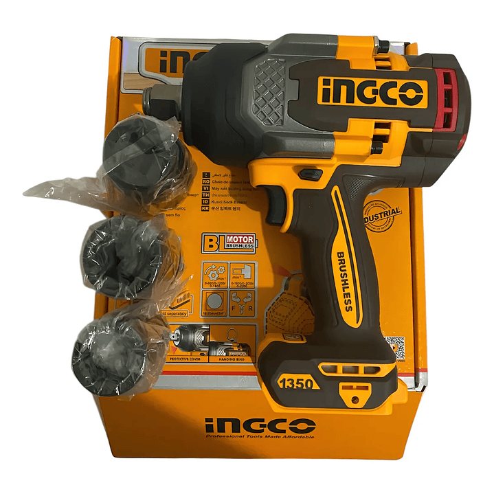 LLAVE DE IMPACTO BL INGCO INALAMBRICA INDUSTRIAL 3/4