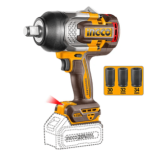 LLAVE DE IMPACTO BL INGCO INALAMBRICA INDUSTRIAL 3/4