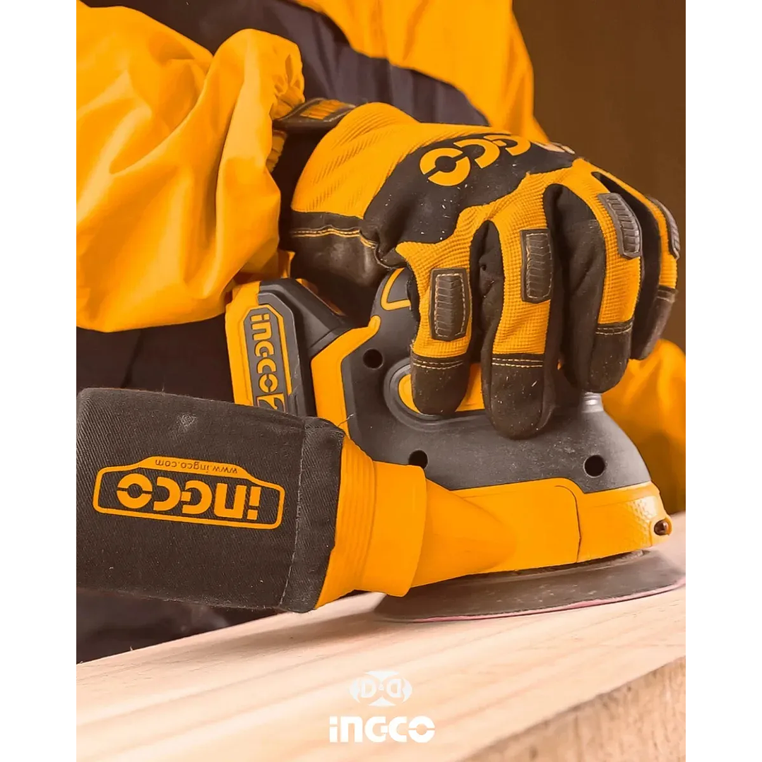 LIJADORA ROTO-ORBITAL BL INGCO +BAT 2AH Y CARG 20V/125MM_CROSLI20021 2