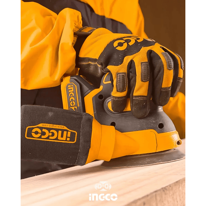 LIJADORA ROTO-ORBITAL BL INGCO +BAT 2AH Y CARG 20V/125MM_CROSLI20021 2